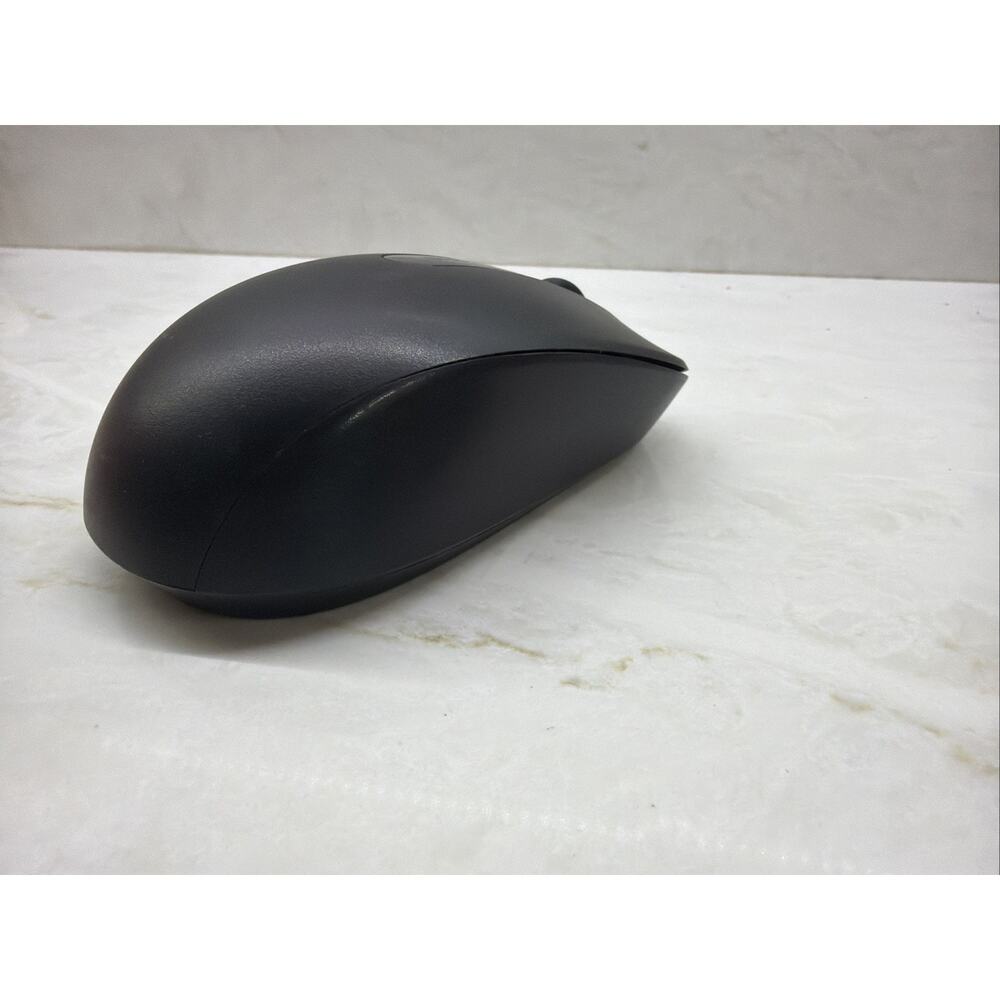 Microsoft Wireless Full Size Mouse Black Model 1737 w/Receiver TESTED WORKING - Picture 2 of 12